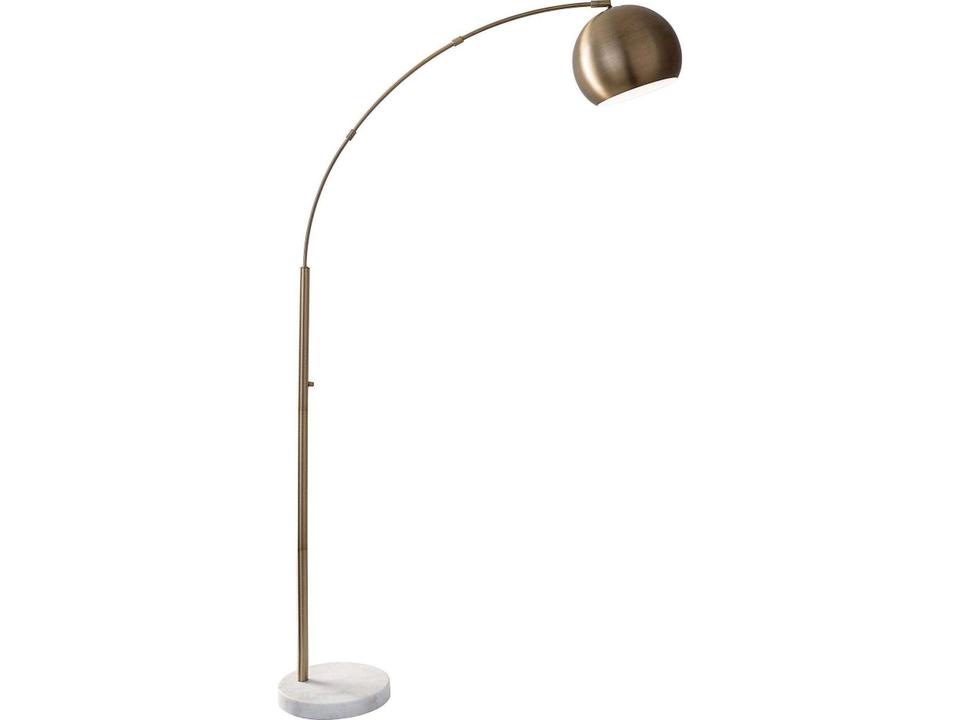 Astoria Arc Lamp in Antique Brass
