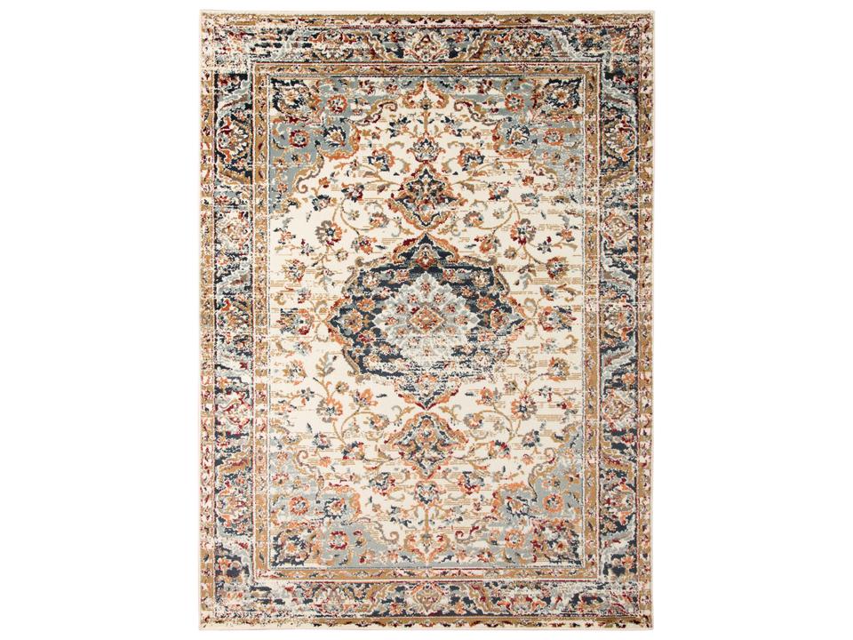 Allure Lanette Ivory Power-Loomed Polypropylene Area Rug