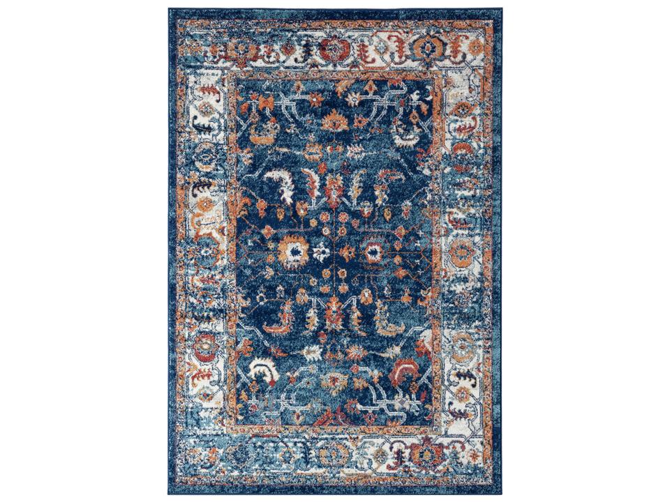 Alexandria ALX-85 Navy Blue Transitional Area Rug