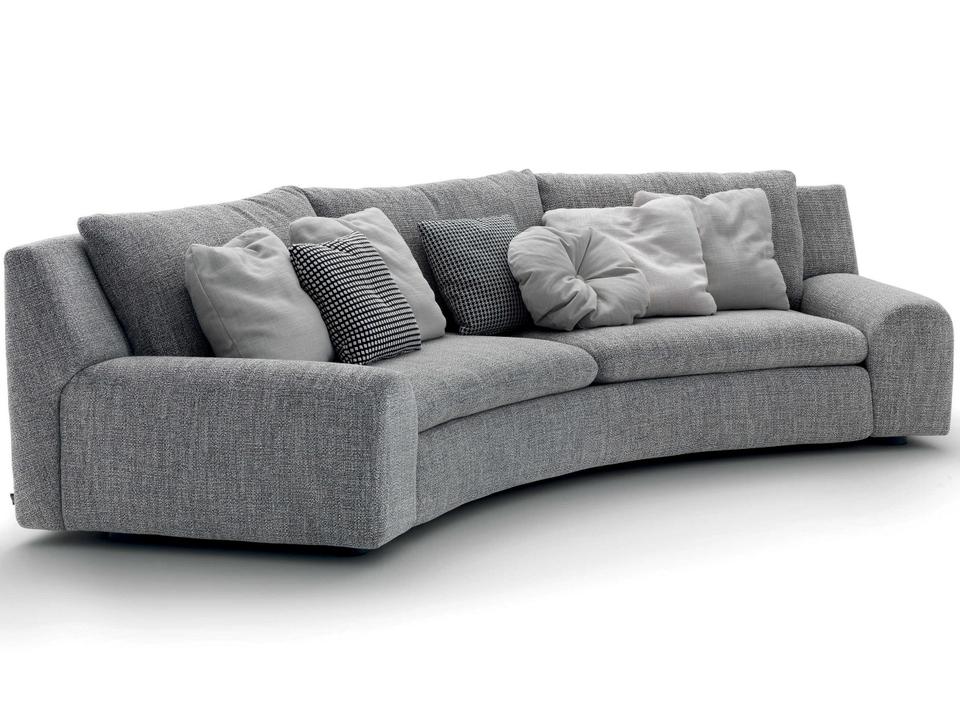 Ben Ben Strips 4-Seat Fabric Sofa