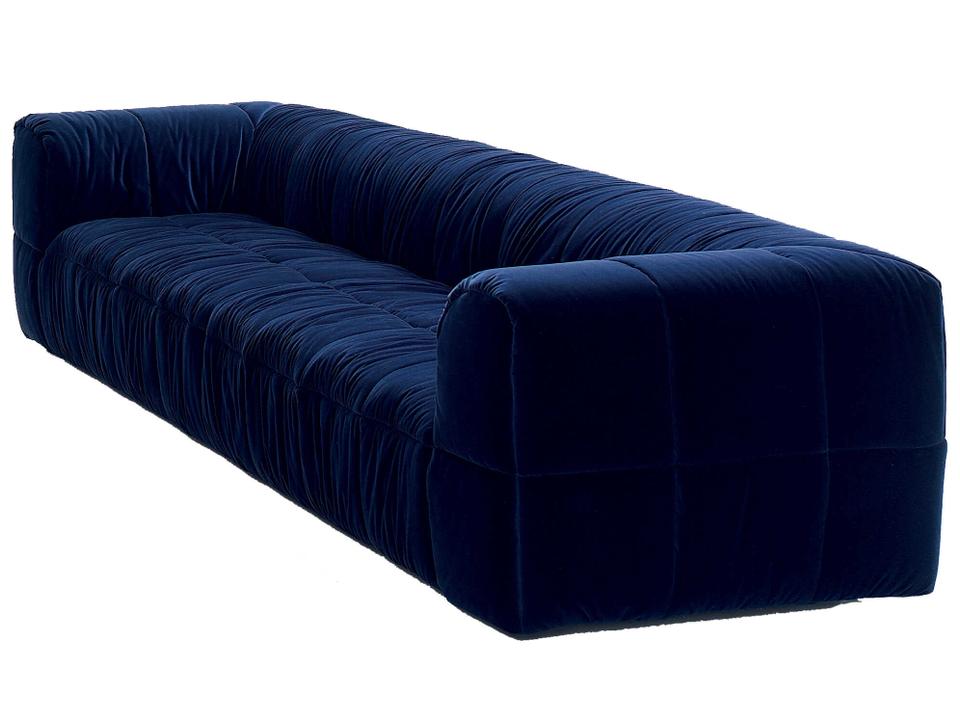 Strips Upholstered Sofa