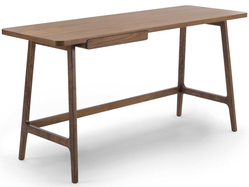 Ponti Desk in Walnut a Modern Writing Desk