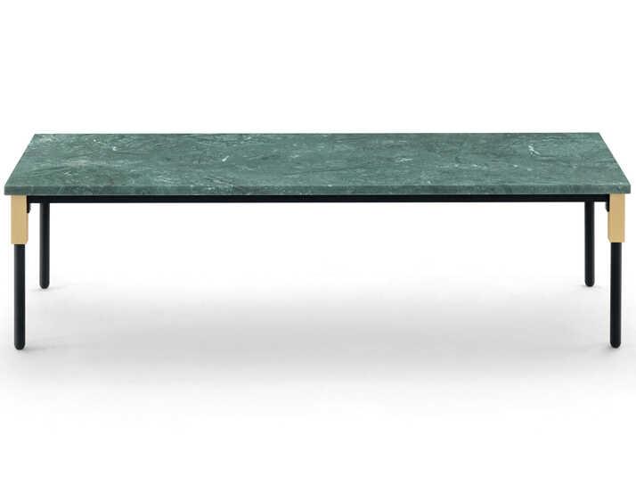 Match Rectangular Marble Coffee Table