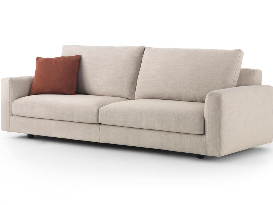 Rendez-Vous 3-Seat Alpaca Fabric Sofa by Mauro Lipparini