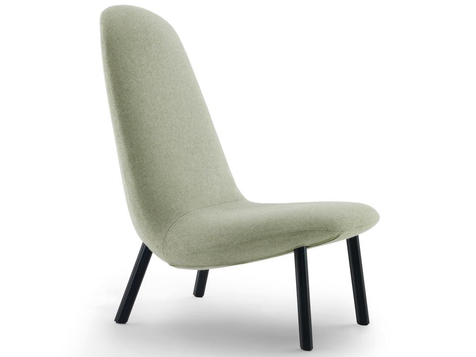 Leafo Accent Chair with Same Color Piping