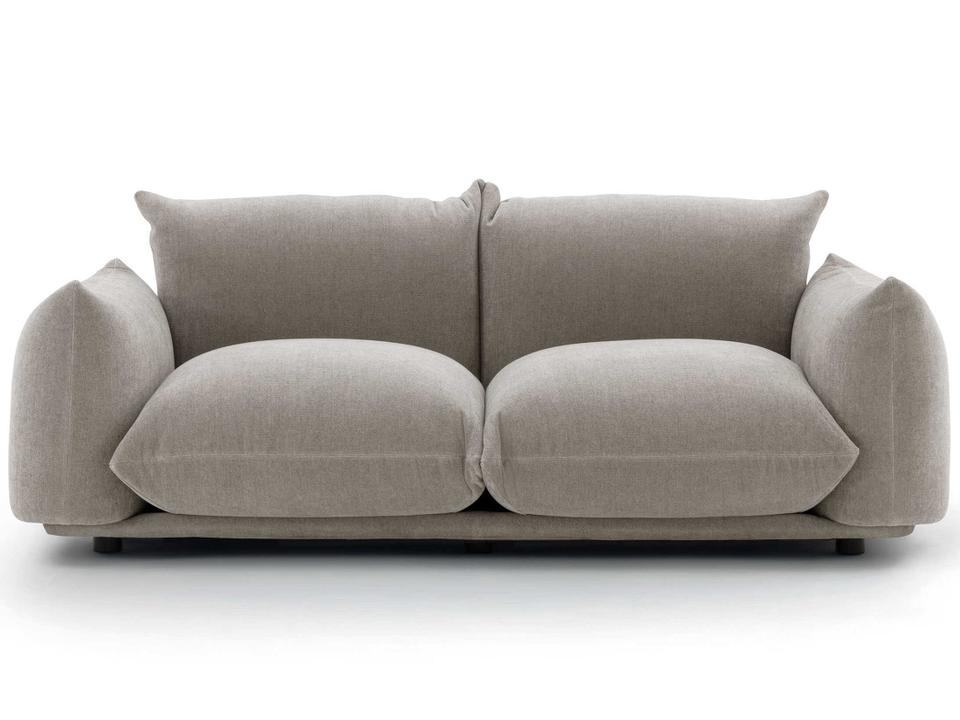 Marenco 2-Seat Sofa by Mario Marenco in Fabric or Leather