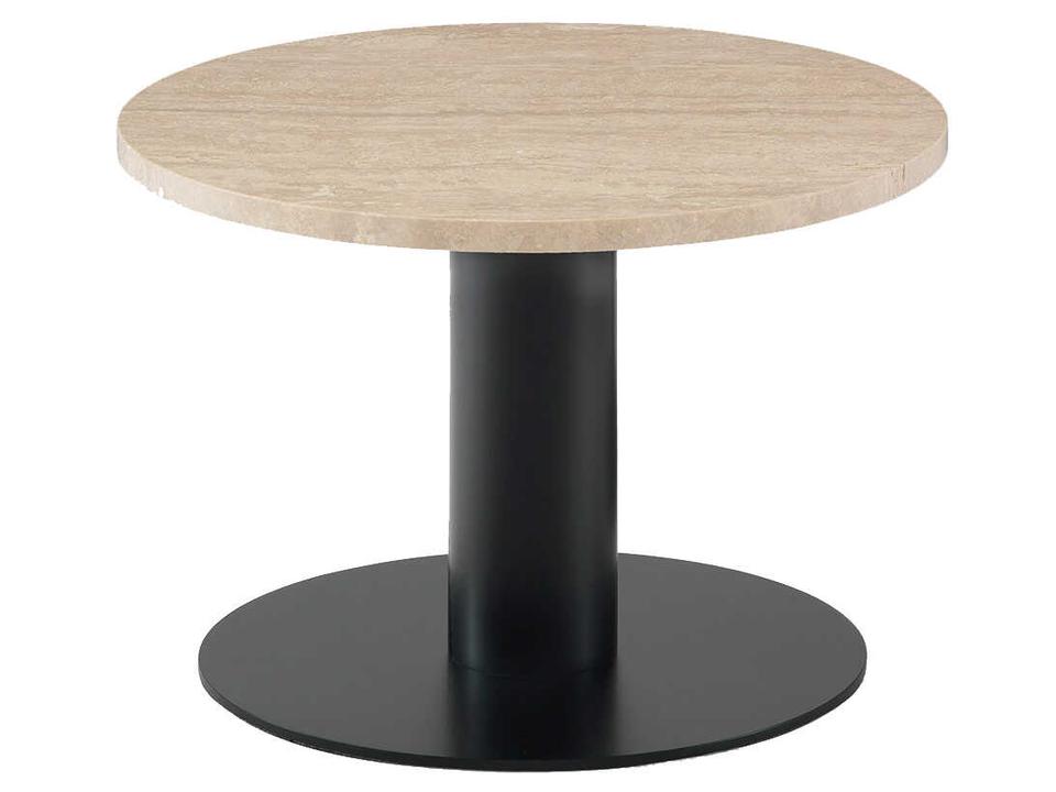 Goya Round Marble End Table Elegant Modern