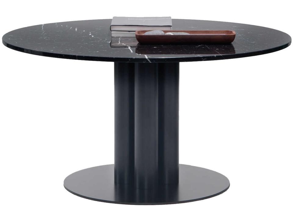 Goya Round Marble End Table Elegant Modern Accent