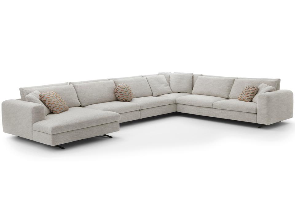 Leenus Upholstered Sectional Sofa