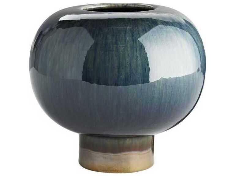 Tuttle Peacock Bronze Vase Set of 2