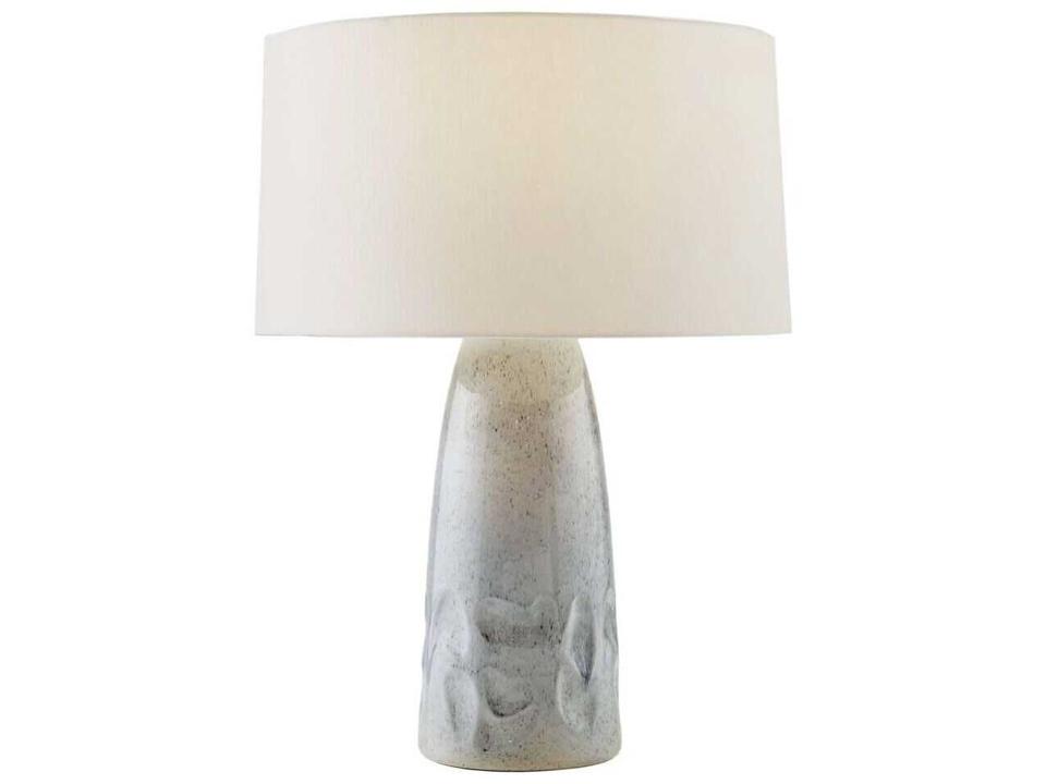 Pacifica Ice Reactive Blue Buffet Lamp