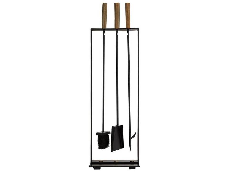 Landt Blackened Fireplace Tool Set