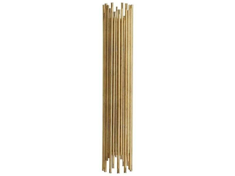 Prescott Wall Sconce Gold Leaf Layered Iron