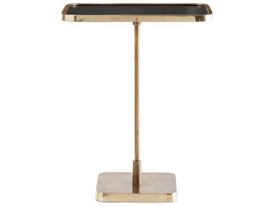 Kaela Rectangle Accent Table Vintage Brass