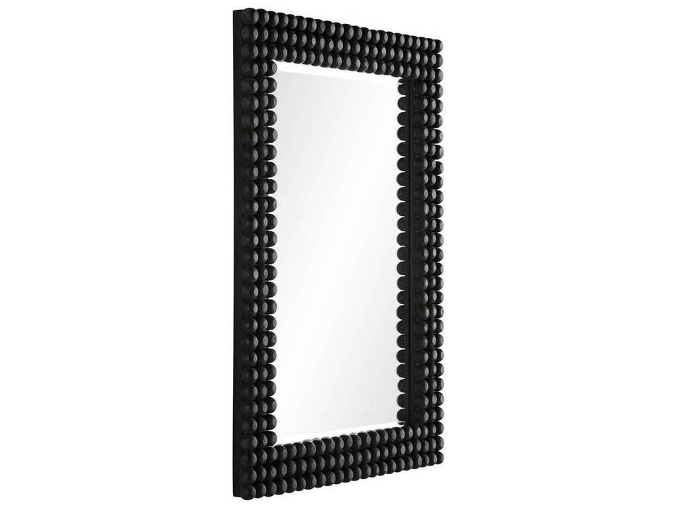 Paxton Black Stained Wall Mirror
