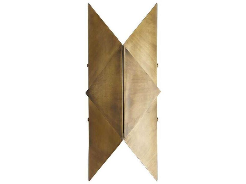 Wall Sconce Upson 2-Light Antique Brass