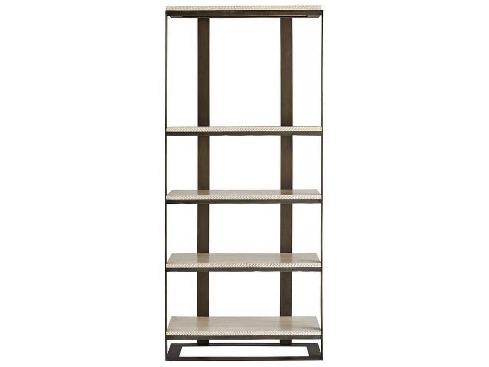 Herrick Etagere Blackened Iron Bookshelf