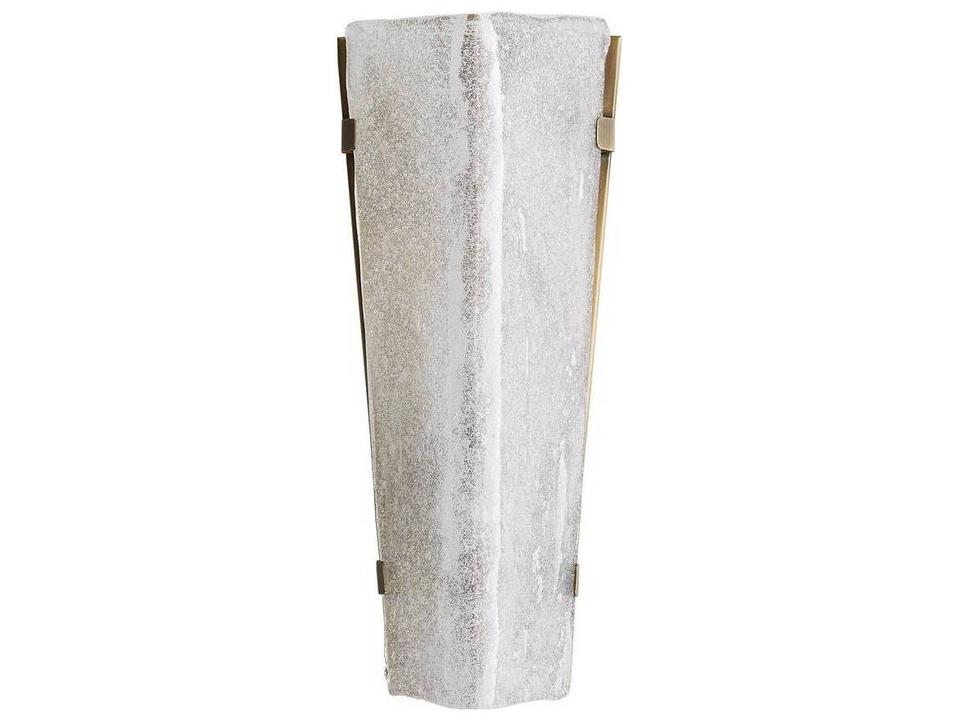Wall Sconce Karina Antique Brass Seeded Glass