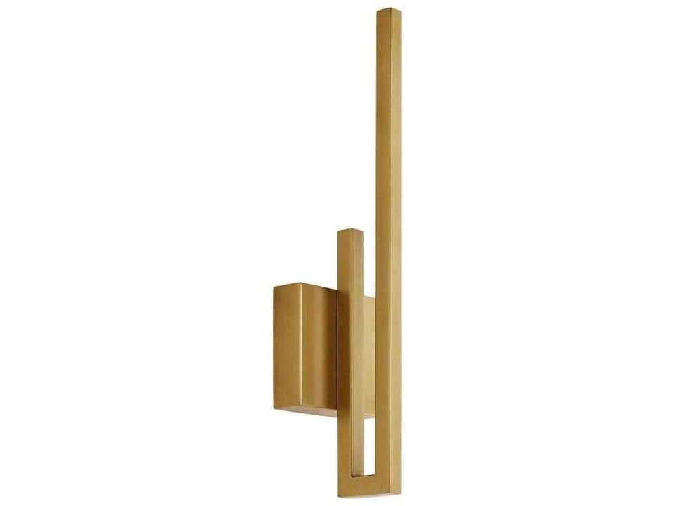 Simba Antique Brass LED Wall Sconce