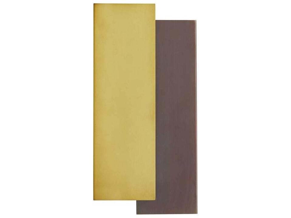 2-Light Antique Brass Wall Sconce