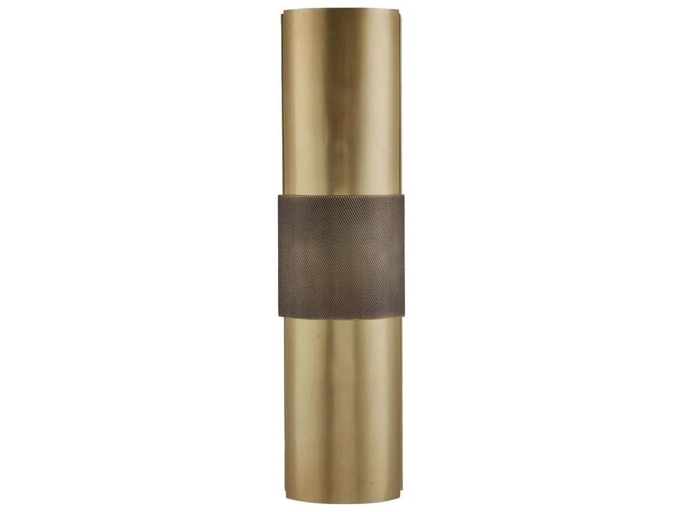 1-Light Antique Brass Wall Sconce