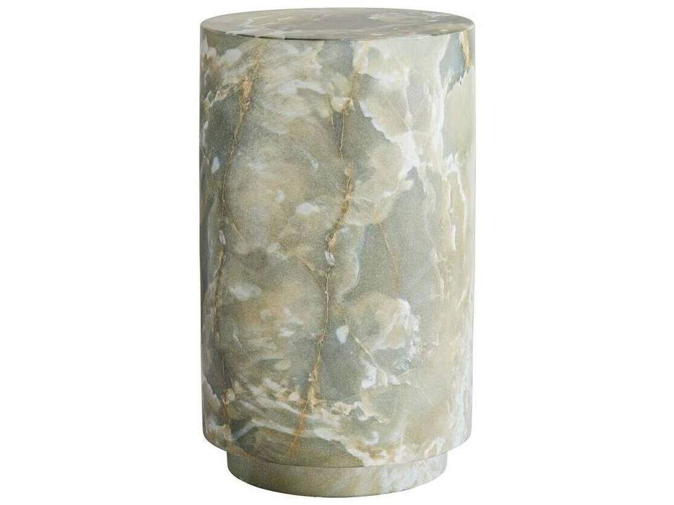 Arteriors Herbie Accent Table in Jade Faux Marble