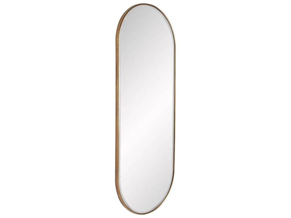 Vaquero Full Length Mirror Vintage Brass Oblong