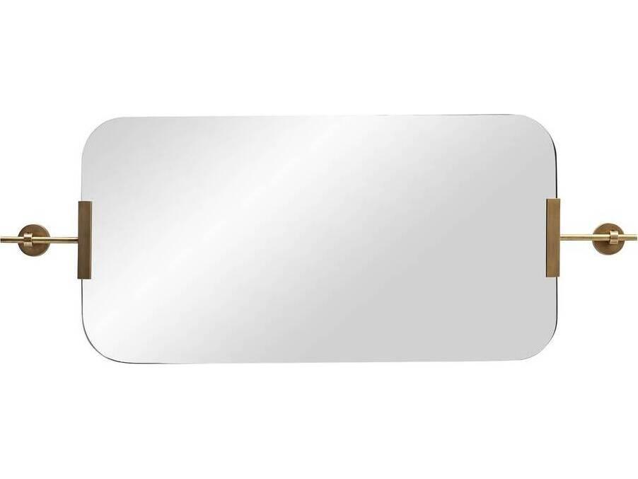 Arteriors Madden Wall Mirror in Antique Brass