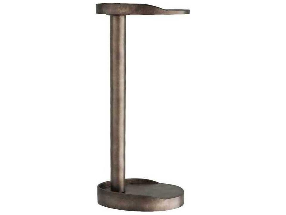 Slade Graphite Aluminum Drink Table