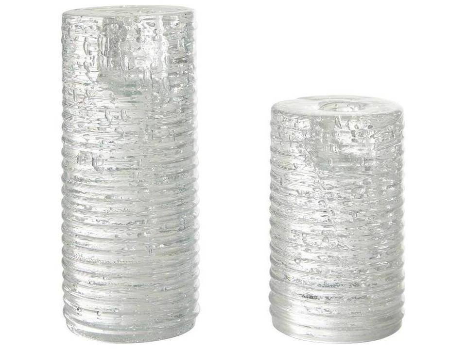 Clear Candle Holder