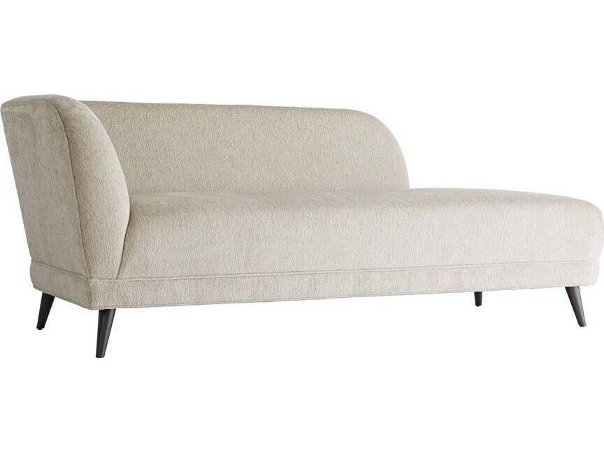 Catalina Chaise Stone Boucle with Grey Ash Legs
