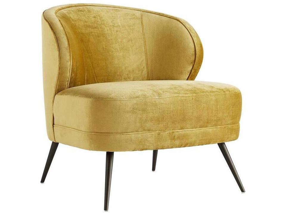 Accent Chair Kitts Marigold Velvet