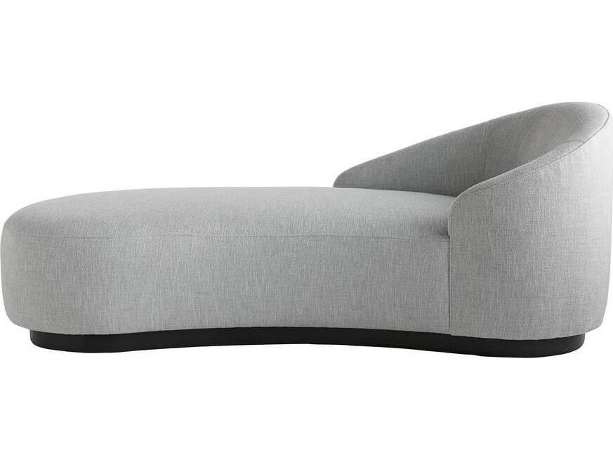 Turner Chaise Lounge in Iceberg Synthetic Linen
