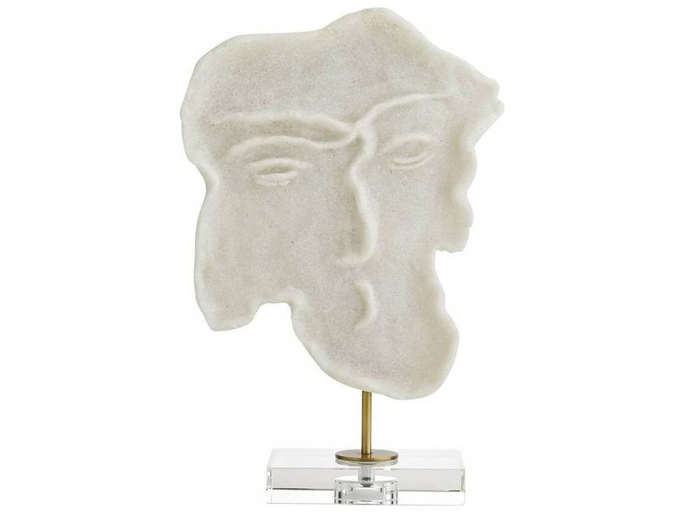 David White Sculpture Set of 2