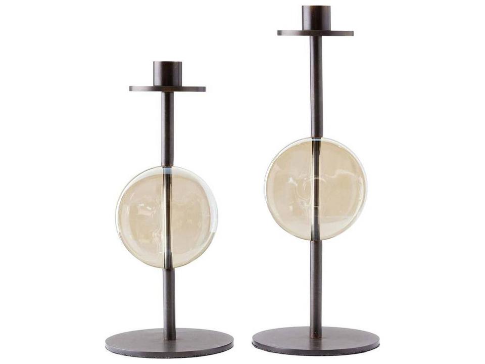 Champagne Bronze Candle Holder