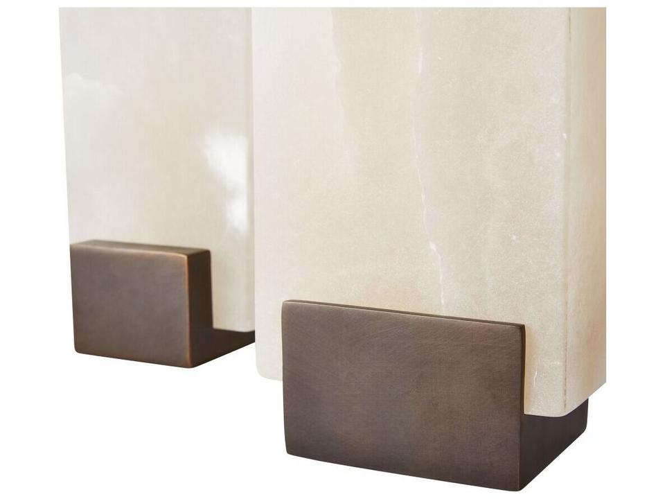 White Bronze Bookend