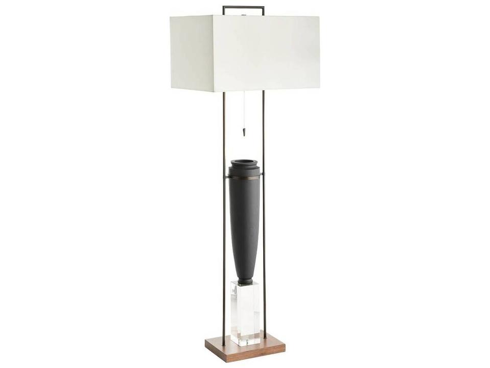 Charcoal Black Floor Lamp