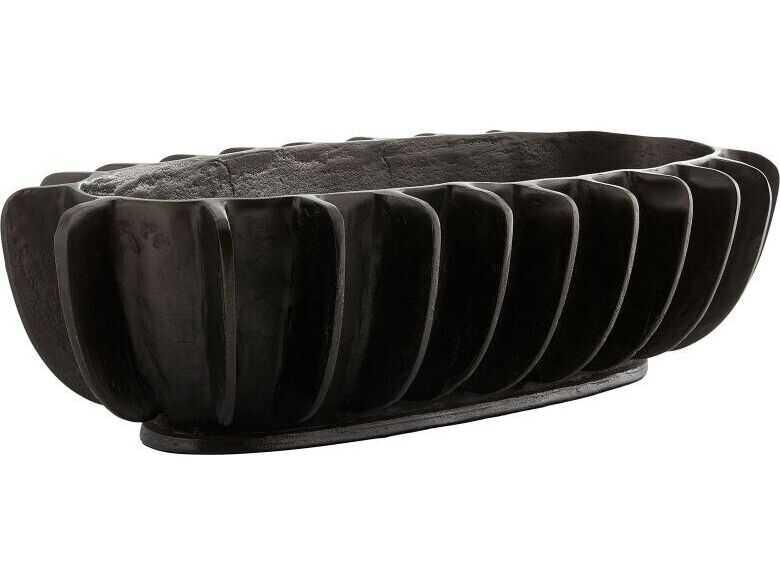 Centerpiece Renzo Blackened Aluminum