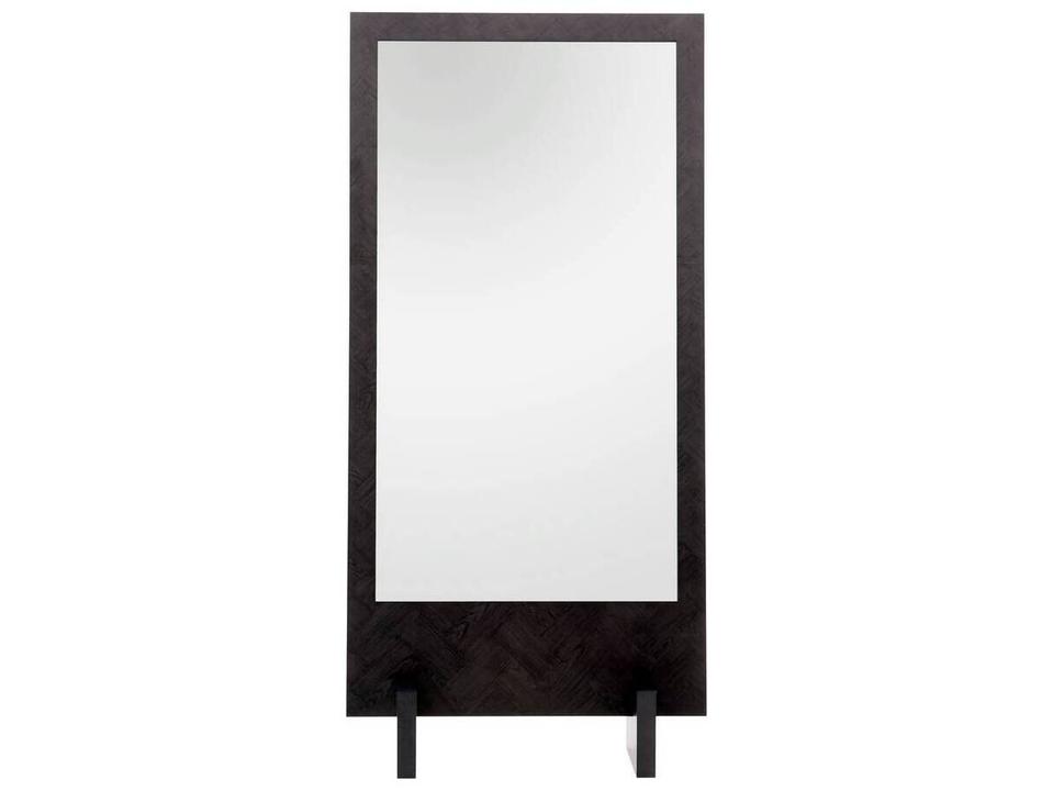 Banfi Floor Mirror Ebony Rectangular