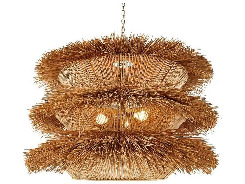 Ansari Pendant Natural Rattan Large