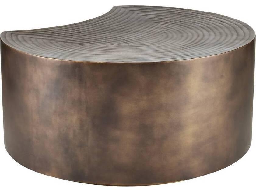 Cullen Eclipse Coffee Table in Antique Bronze Iron