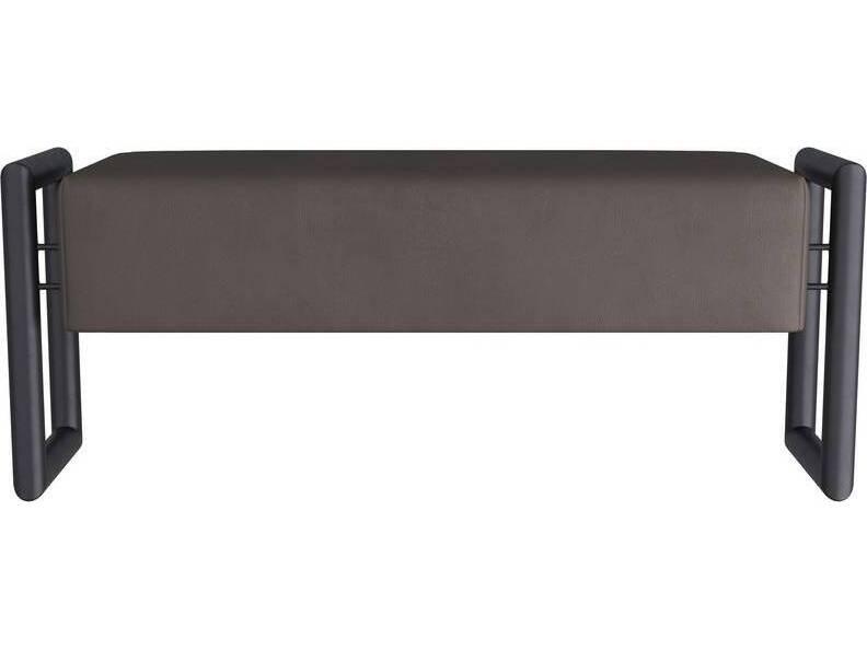 Willcox Leather Bench Modern