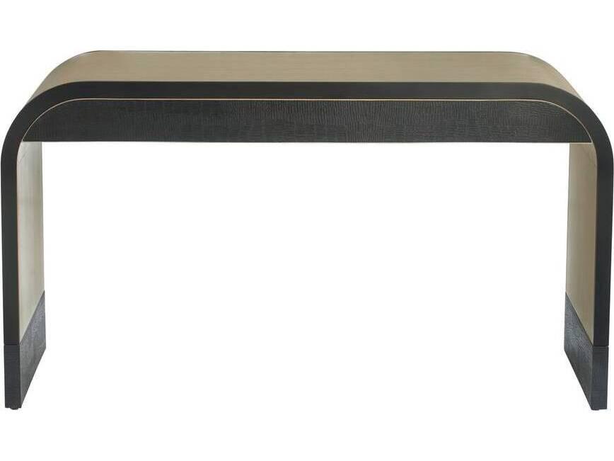 Gaston Desk Art Deco Eucalyptus Veneer