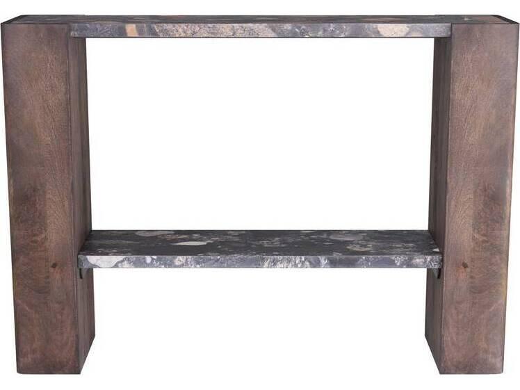 Torelli Console Table Marble and Wood