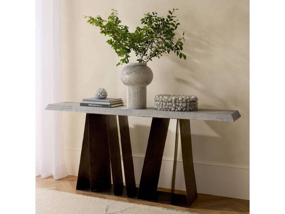 Gladstone Console Table Modern Sculptural