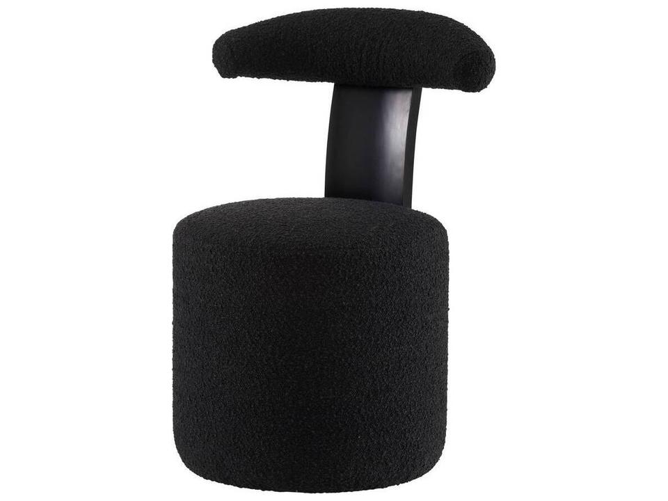 Ginni Chair Charcoal Bouclé Accent Chair