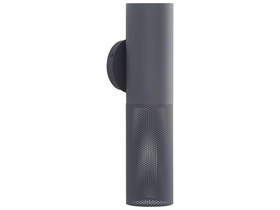 Punch 1-Light Outdoor Wall Light in Marine Grade Aged Graphite