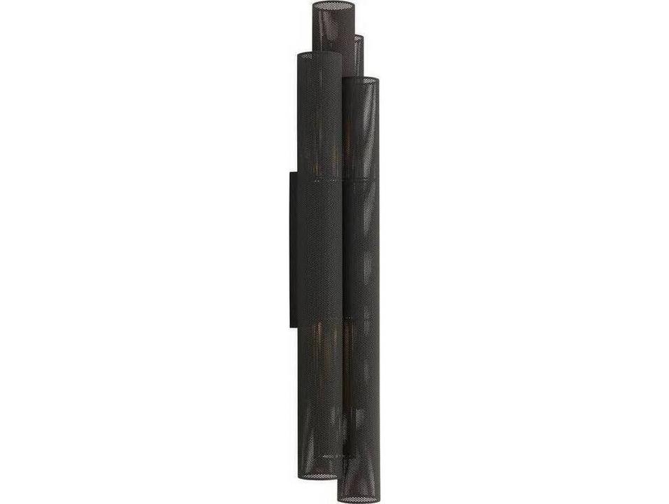 Punch 2-Light Marine Grade Steel Outdoor Wall Light in Matte Black