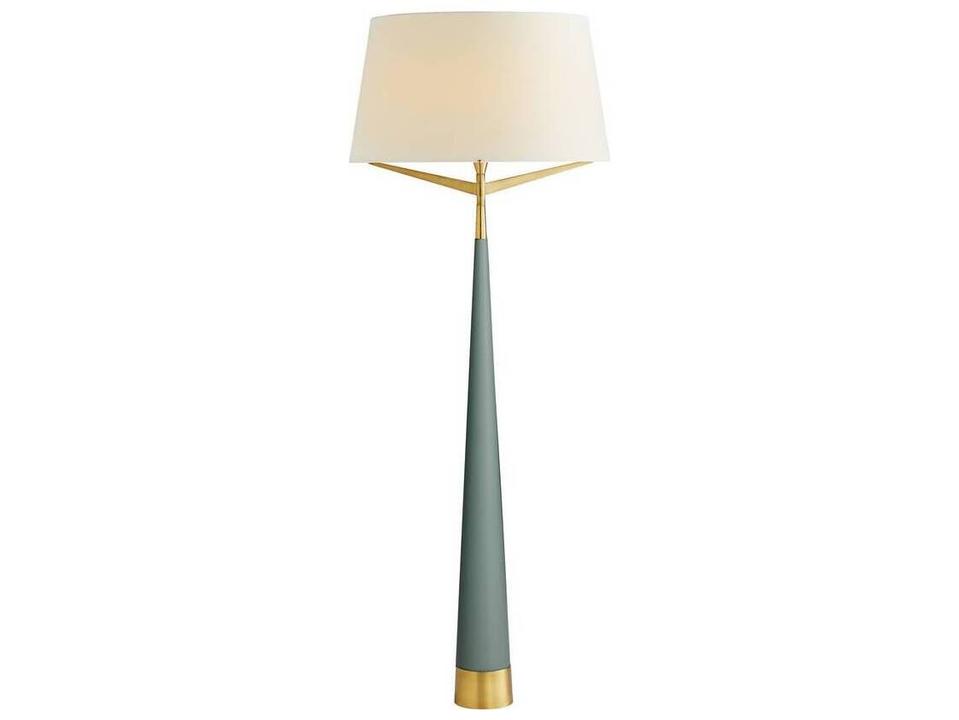 Cadet Blue Steel Floor Lamp