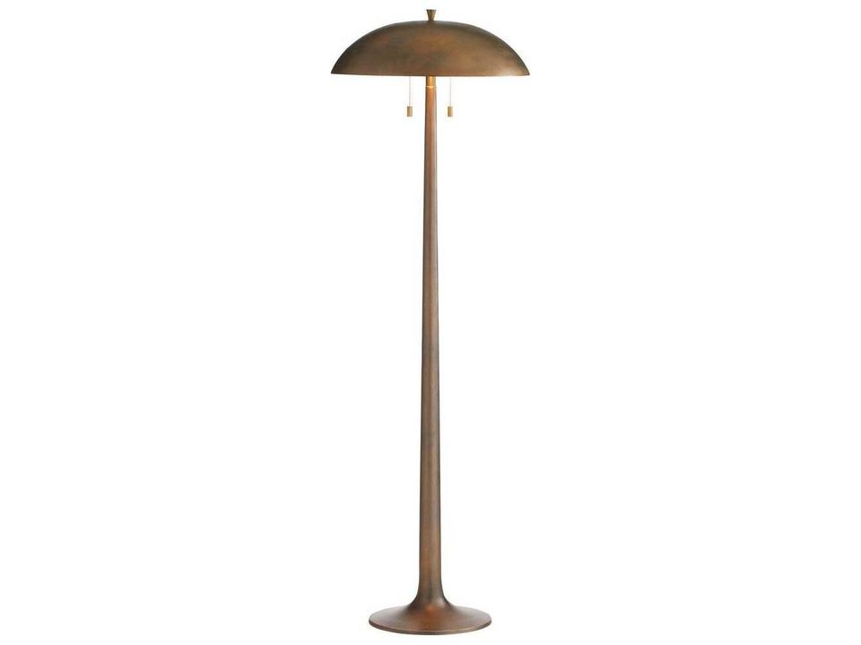 Fleetwood Floor Lamp Vintage Brass Modern